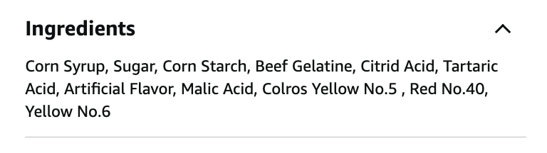 Sarah's Candy Factory Freeze-Dried Peach Rings - Crunchy & Sweet