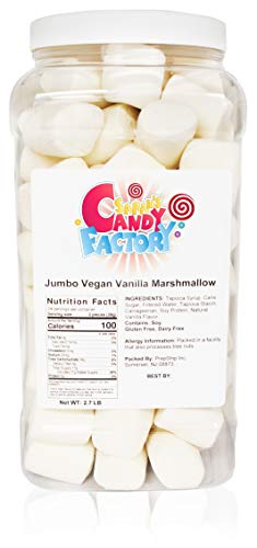 Vegan Jumbo Vanilla Marshmallows Jar