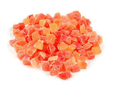 Dried Diced Papaya Low Sugar - 2lbs by Anna and Sarah