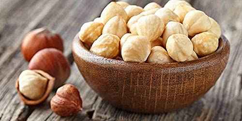 Roasted Unsalted Blanched Turkish Hazelnuts in Resealable Bag - Anna and Sarah