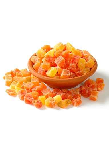 Dried Tropical Fruit Trio Diced Pineapple - In Resealable Bag, 16 oz