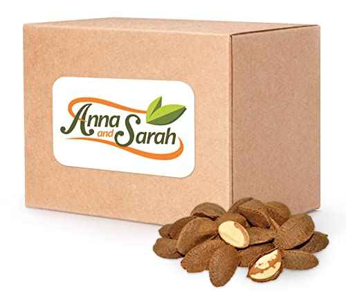 Anna and Sarah Raw Brazil Nuts in Shell - 10 Lbs