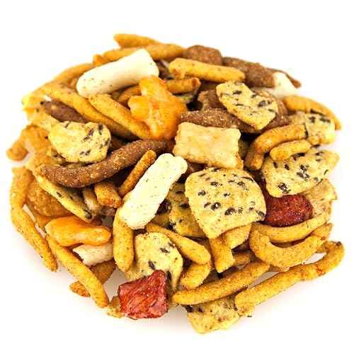 Taco Snack Mix - Crunchy Corn Chips, Sesame Sticks & Rice Crackers - 16 Oz