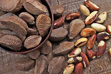 Anna and Sarah Raw Brazil Nuts in Shell in Resealable Bag, 5 Lbs