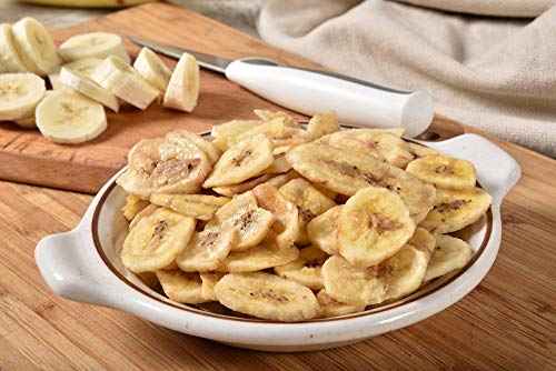 Banana Chips Sweetened 2 Lbs in Resealable Bag - Anna and Sarah