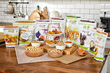 Pitted Dates (Deglet Nour) - Sunny Fruit | NO Added Sugars, Sulfurs or Preservatives | NON-GMO, Halal & Kosher in Resealable bag 32 oz