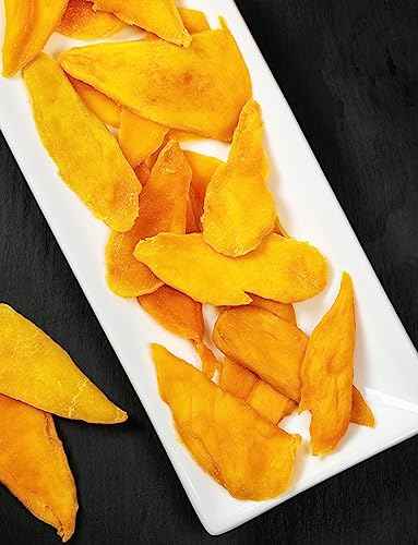 Dried Organic Mango Strips | No Sugar, No Preservatives, 48 Oz
