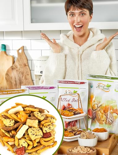 Taco Snack Mix, Crunchy Corn Chips,Stick, and Twist,Sesame Stick, Rice Crackers, in Resealable Bag, 16 Oz