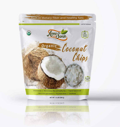 Organic Coconut Chips - Anna and Sarah