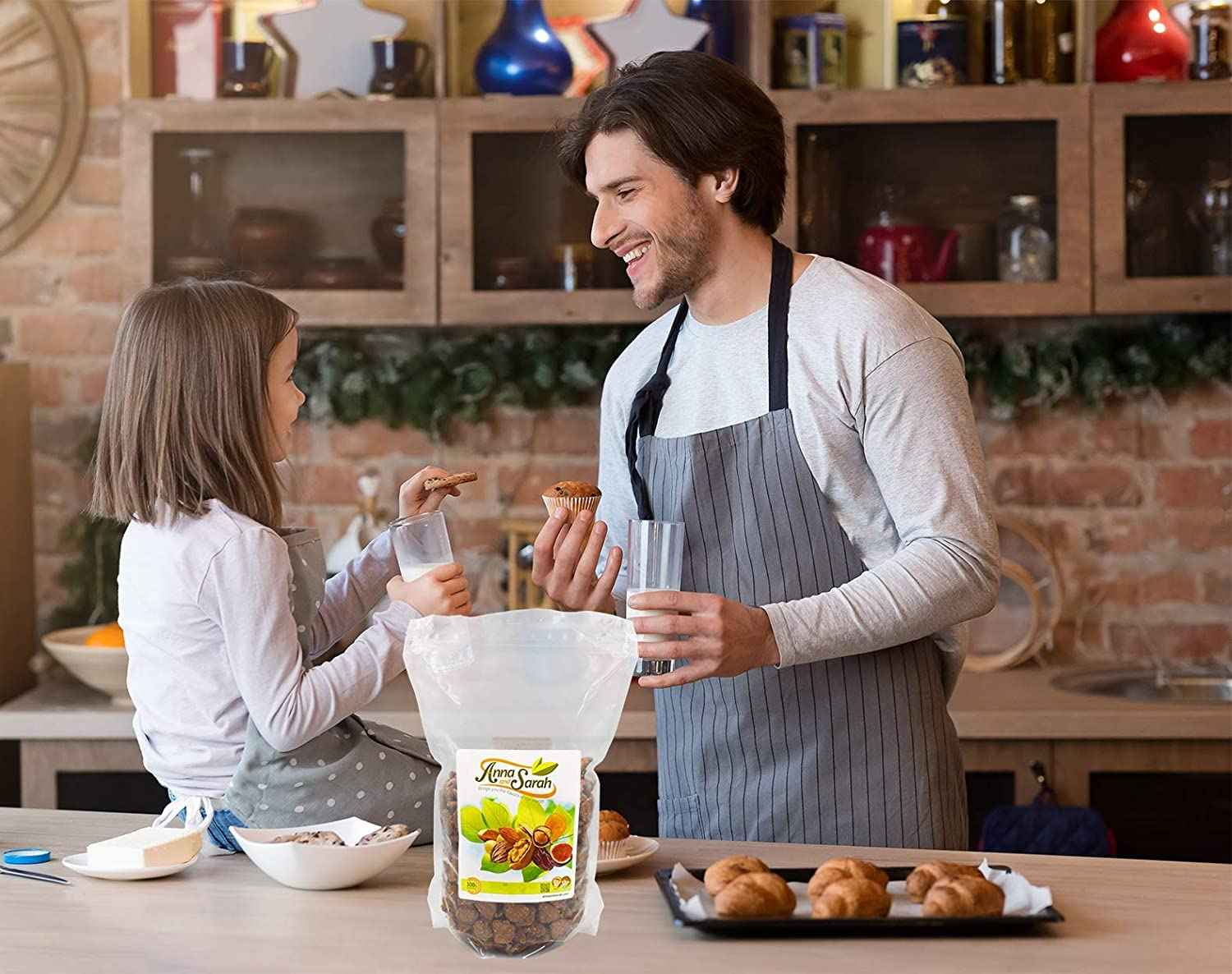 Anna and Sarah Honey Roasted Sesame Chips Two Pounds Pack