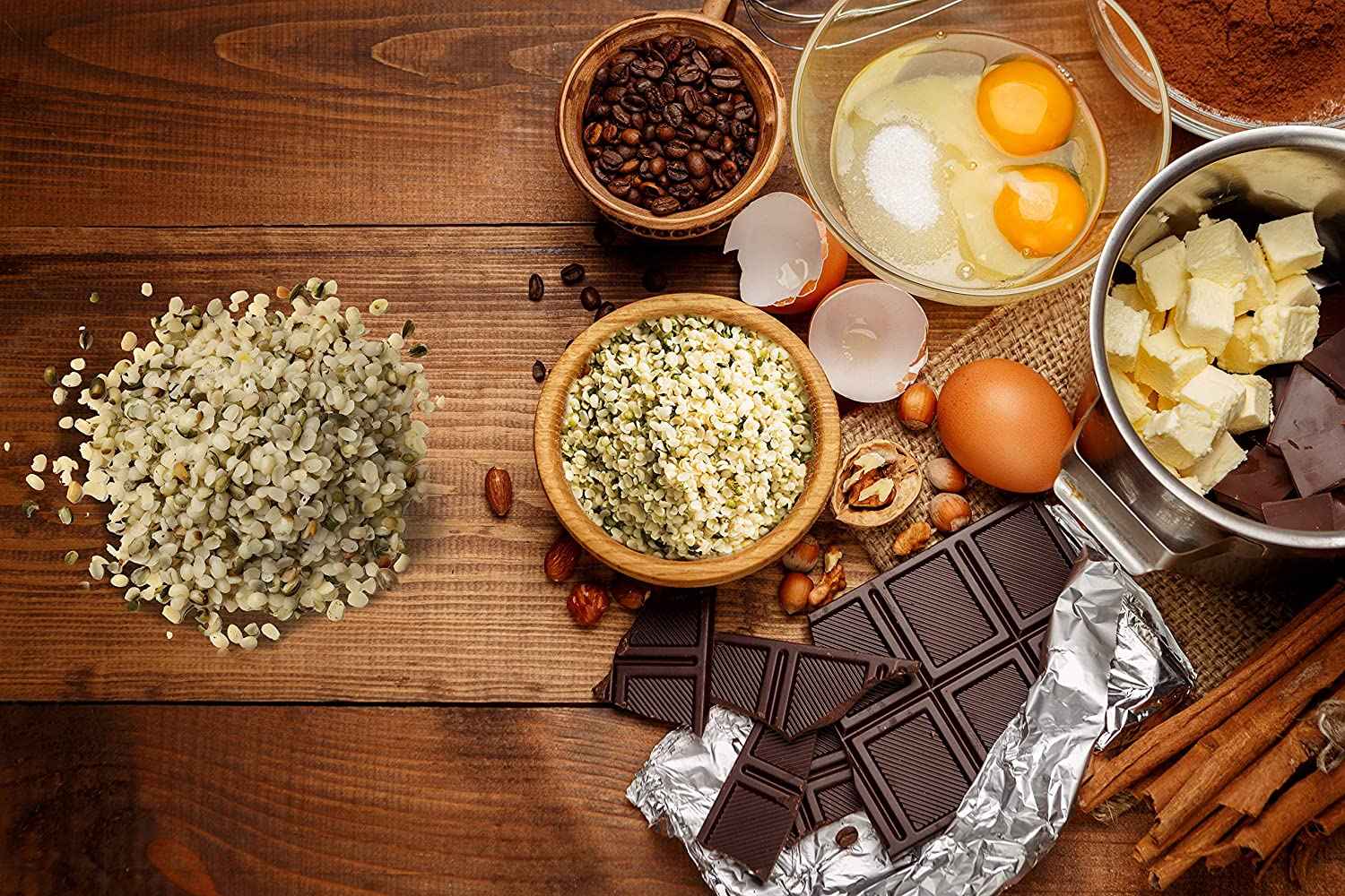 Organic Hemp Seeds, 4 Lbs - Anna and Sarah