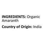 Organic Amaranth Seeds - Whole Grain Amaranth - Anna and Sarah - Anna and Sarah
