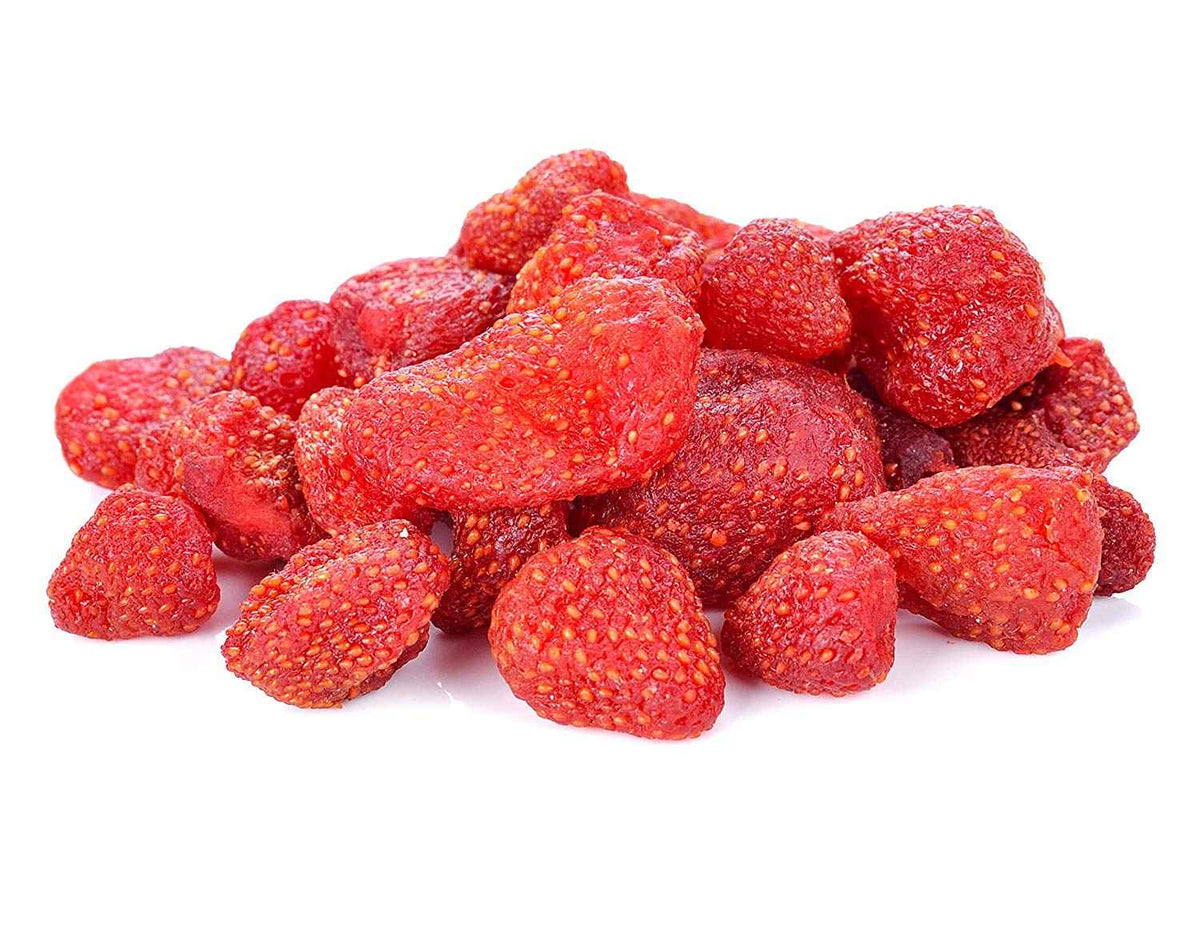 Dried Strawberries in Resealable - A Tasty Snack - Anna and Sarah