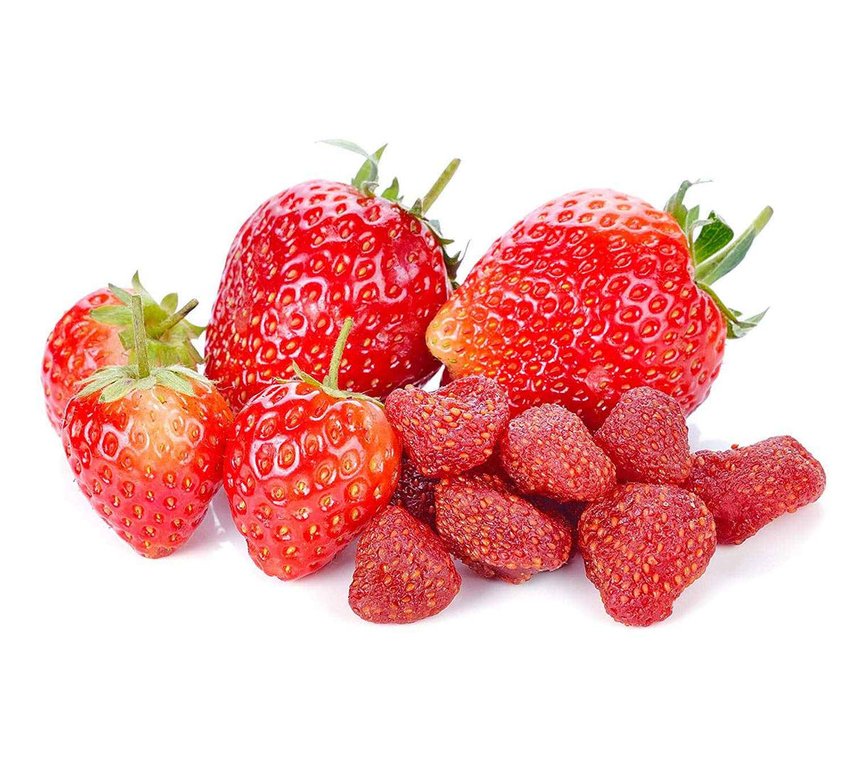 Dried Strawberries in Resealable - A Tasty Snack - Anna and Sarah